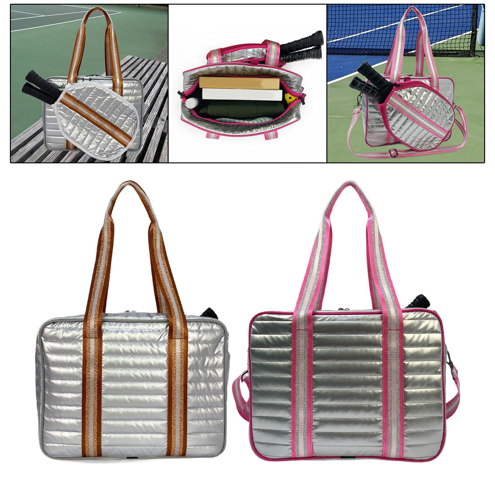 Tennis Bag Badminton Bag Racket Duffel Tennis Racket Shoulder Bag Carrying Tennis Racquet Bag Tennis Tote Bag