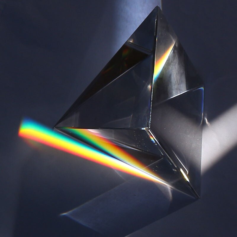 Optische Prism Quadrangular Piramide 100Mm Optische Hoogte Rechthoekige Piramide Optische Wetenschappelijke Experimentele Instrumenten Student