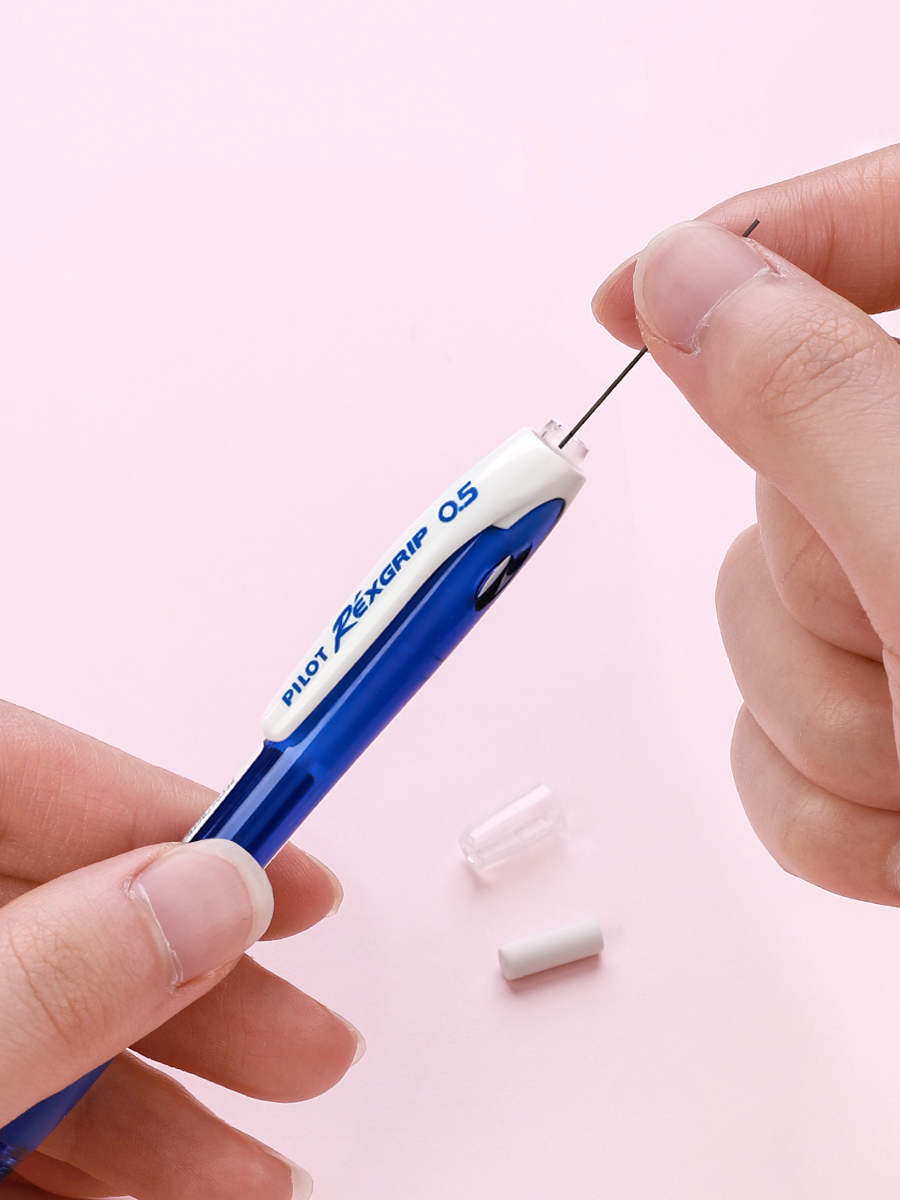 Matita meccanica pilota Matita da 0,5 mm per studenti HRG-10R coda di penna con gomma Forniture di cancelleria