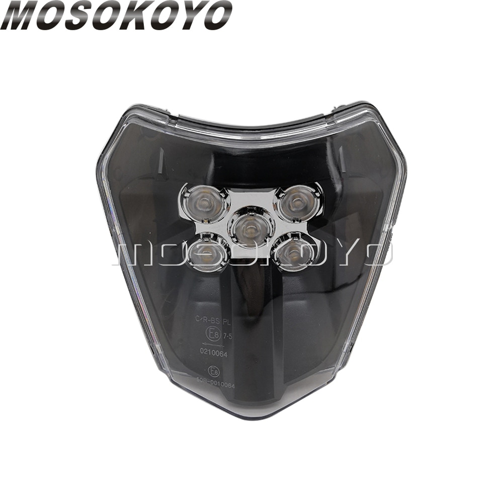 Led -ajovalot enduro dual sport  e8 etuvalo exc xcf xcw te tc  fe 125 250 300 350 450 530 xc- w kuusi päivää