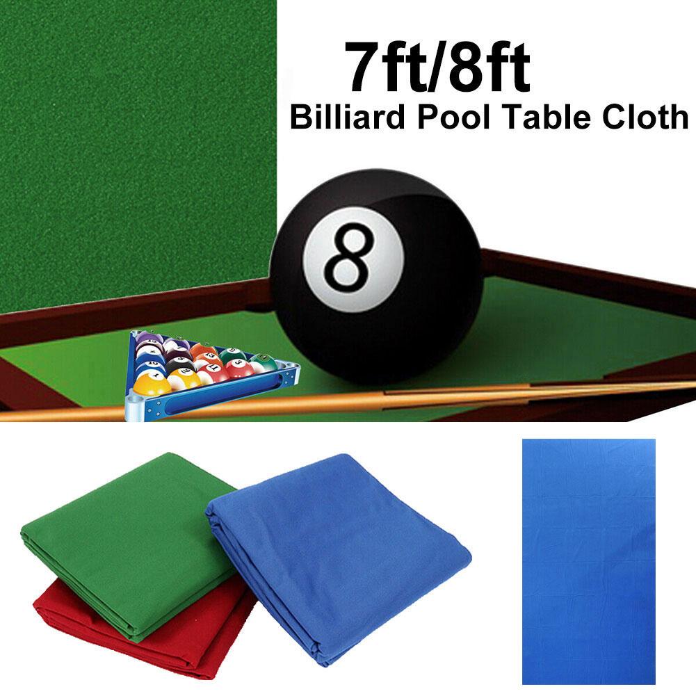 Professionele Biljart Pooltafel Doek Mat Vervanging Voelde Cover Voor 7/8ft Tafelkleed Mat Vervanging Voelde Cover Tafel doek M