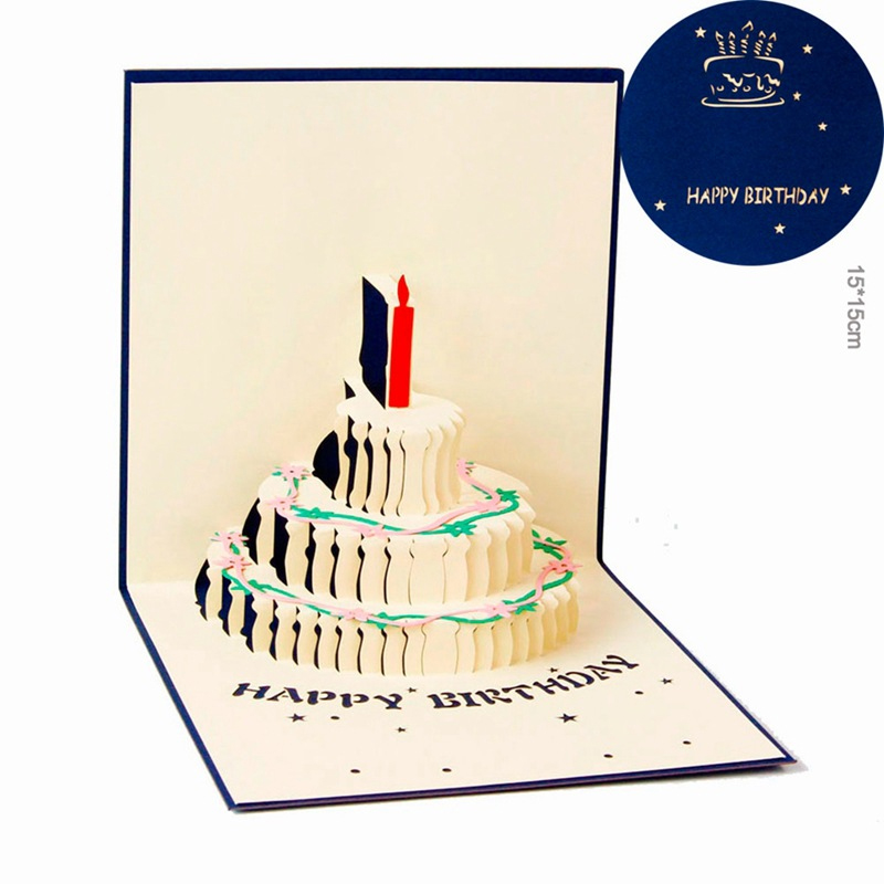 3D Wenskaarten Dank Je Kaart Handgemaakte Pop Up Hart Vorm Papier Gesneden Valentines Moederdag Christmas Card: 14