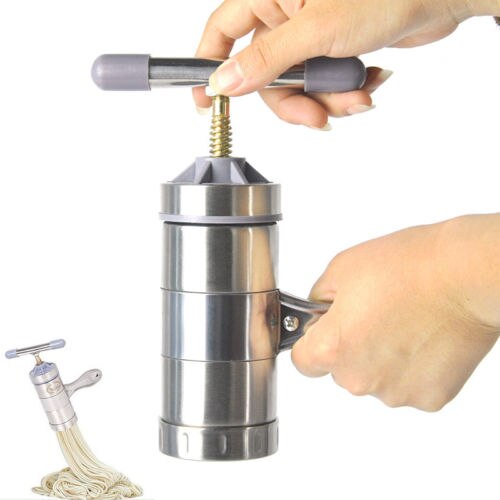 Machine à presser en acier inoxydable, pressoir manuel pour pâtes faites maison