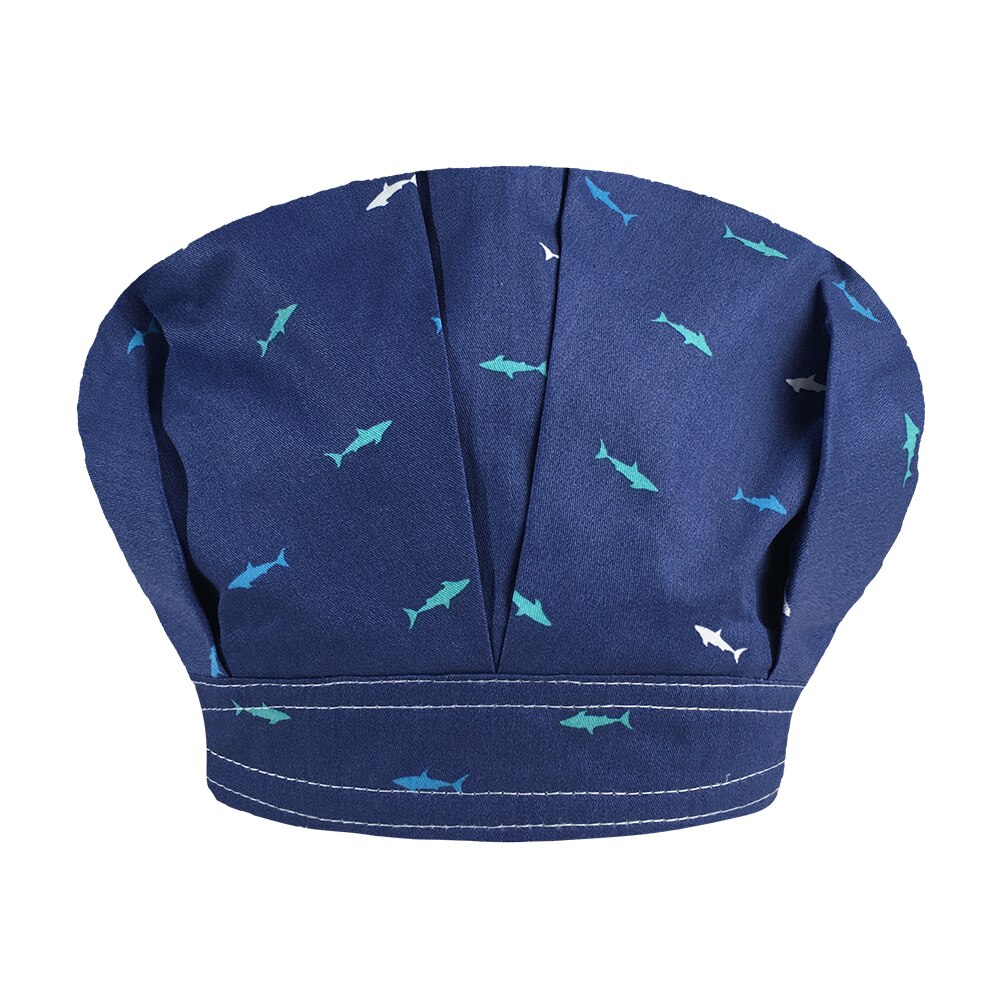 Cartoon Printed Women Scrub Caps Pattern Restaurant Kitchen Working Hats 100% Cotton Beautician Cooking Chef Puffy Cap: 32059