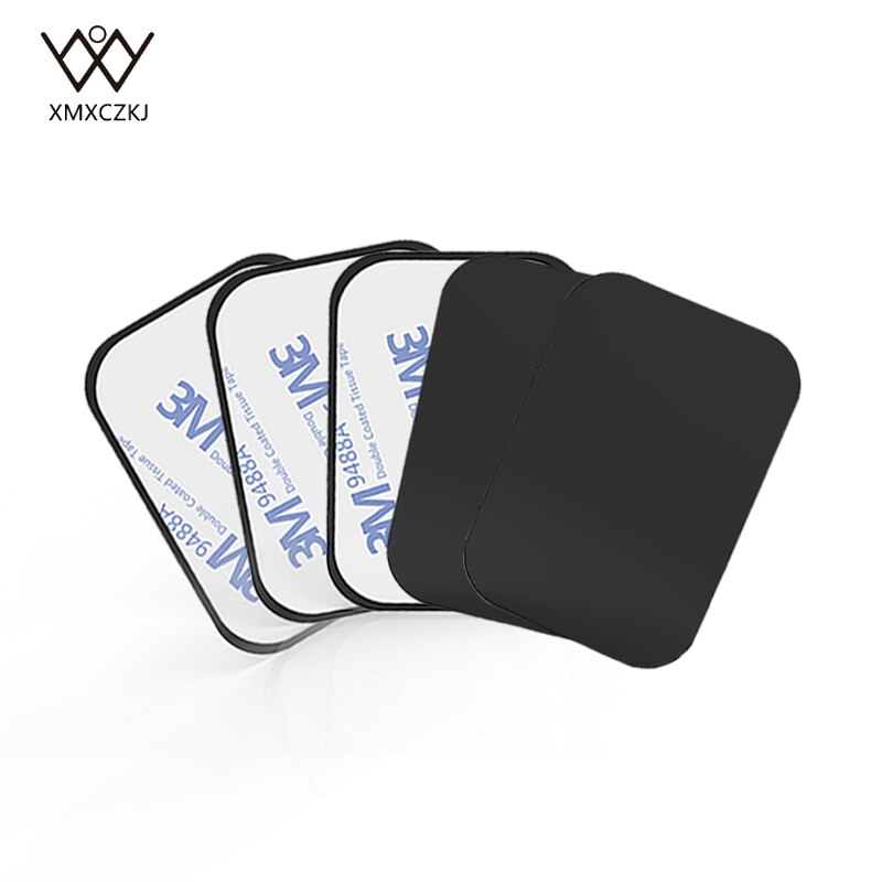Metal Plate Universal Mount Metal Plate Kit with Adhesive for Magnetic Car Mount Cell Phone Holder Magnet Mobile Stand: 5 rectangle