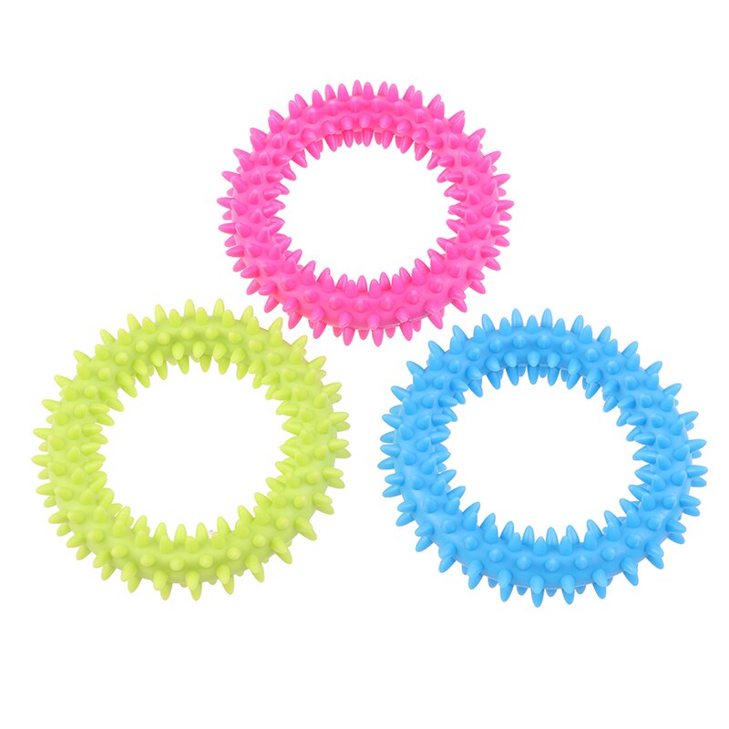 1pc Spiky Sensory Tactile Ring Autism Massage Reduce Stress Bracelet Sensory Toys Random Color: Random color