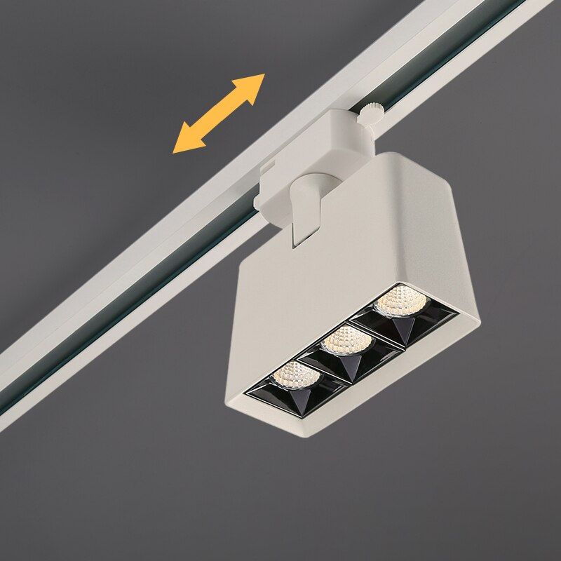 Aisilan conduziu a luz da trilha loja de roupas loja comercial parede de fundo sala estar em casa luz do ponto (trilha não incluída)
