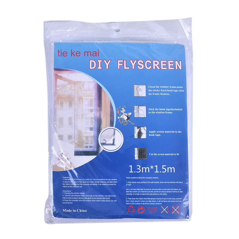 Thuis Gebruik Mosquito Window Gaas Kamer Cortinas Anti Klamboe Protector Keuken Fly Screen Inzet Diy: N1