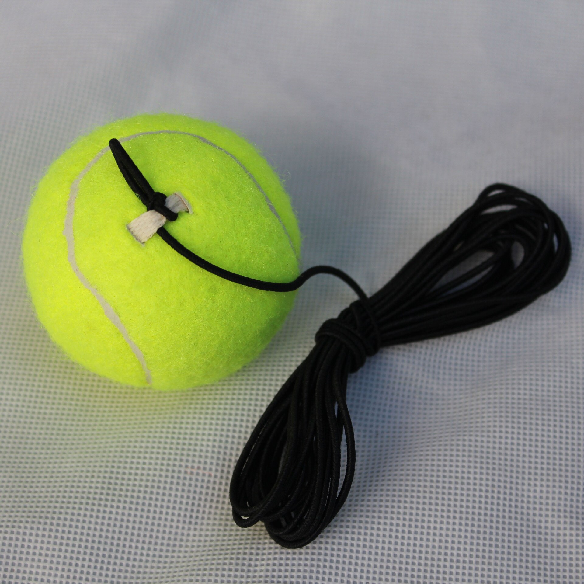 Outil d'entraînement de Tennis exercice balle de Tennis auto-étude balle de rebond avec entraîneur de Tennis plinthe dispositif de Sparring directe epacket: Jaune