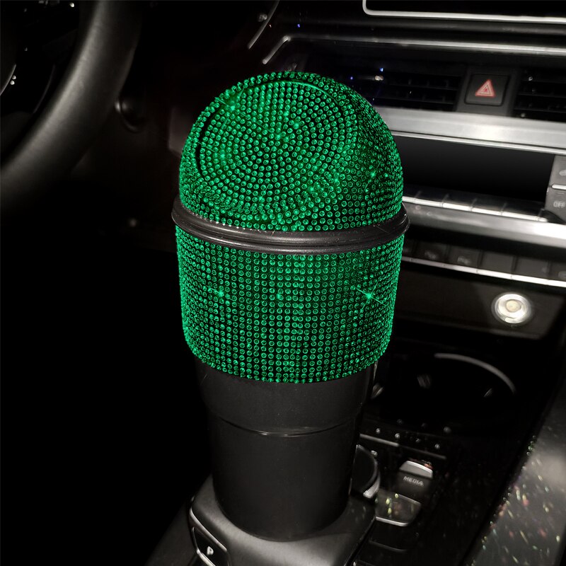 Sac poubelle étanche Portable pour voiture, Mini-poubelle pour siège avant et arrière: green