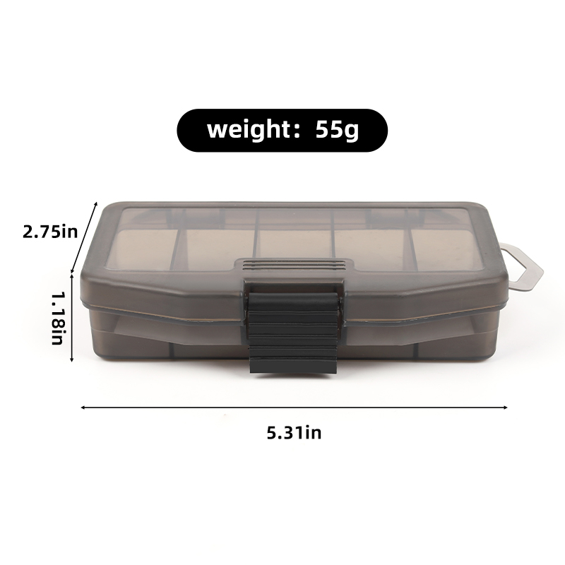 Electronic Parts Plastic Tool Box Wall Hanging Screw Classification Component Organizer Hardware Tool Storage Box Jewelry Case: 55g