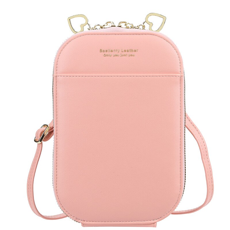 Petit sac à bandoulière jaune pour femme, à la , avec poche pour téléphone, de supérieure, , été, 2022: Pink