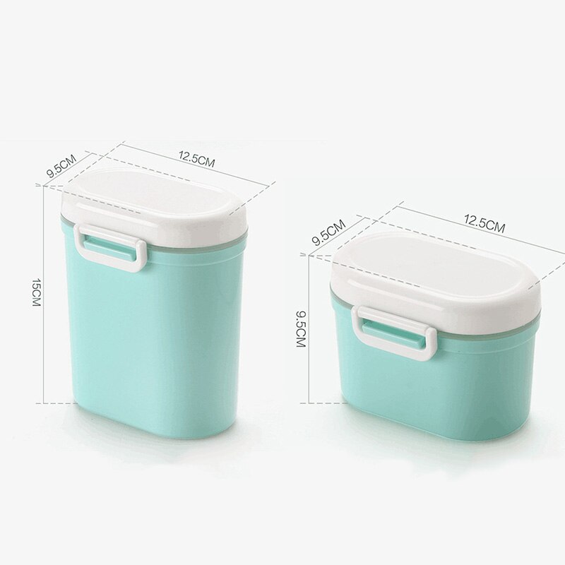 Portable Baby Milk Powder Container Infants Sealed Preservation Formula Food Storage Feeding Organizer PP Box T2148