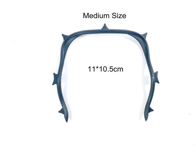 Dental Rubber Dam Sheets Natural Adult Pink Carbon Fibre Frame Ultra-Light: Black Frame MX2