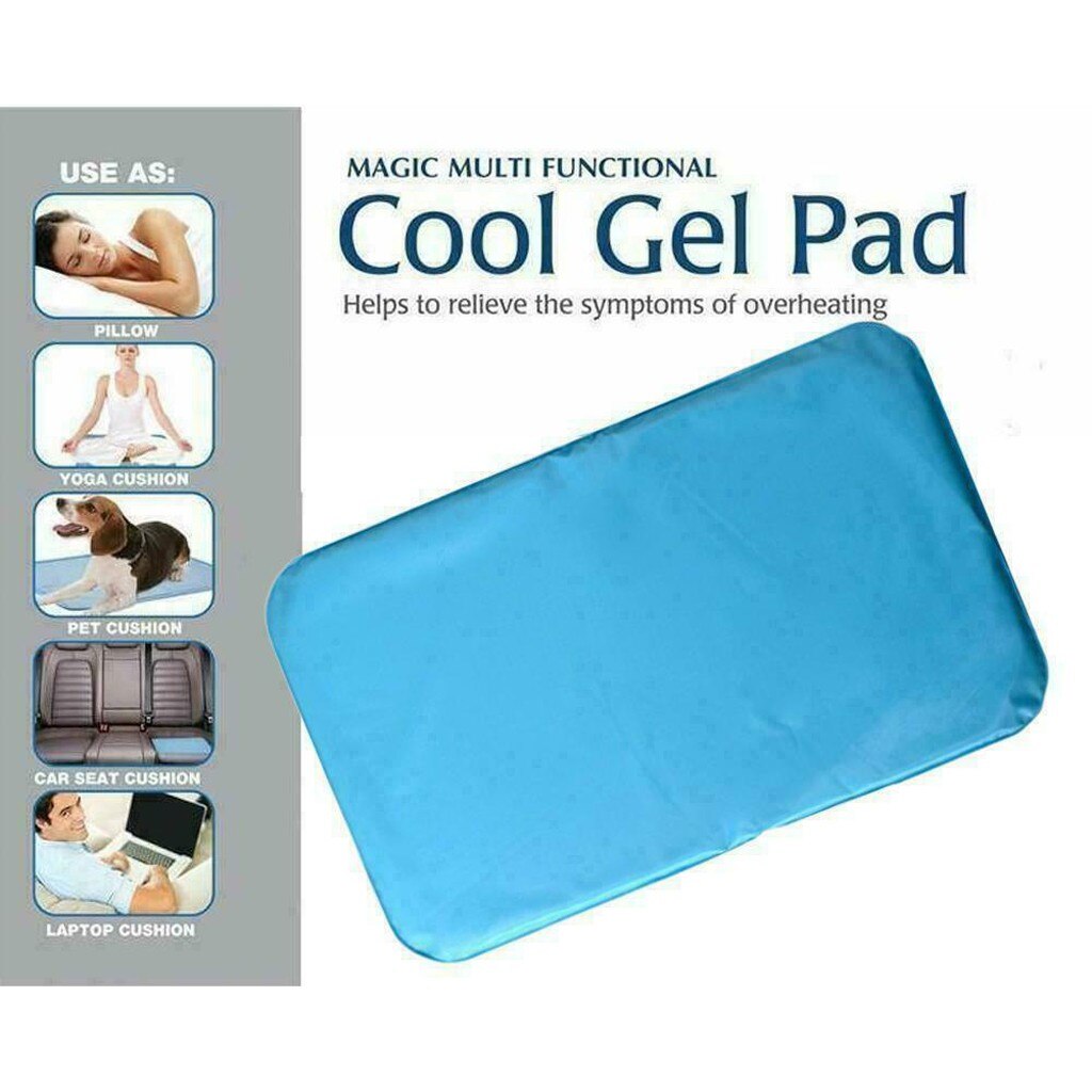 Zomer Therapie Insert Slaapmiddel Pad Mat Spier Relief Cooling Gel Kussen Ijs Pad Massager Water Kussens Toegevoegd