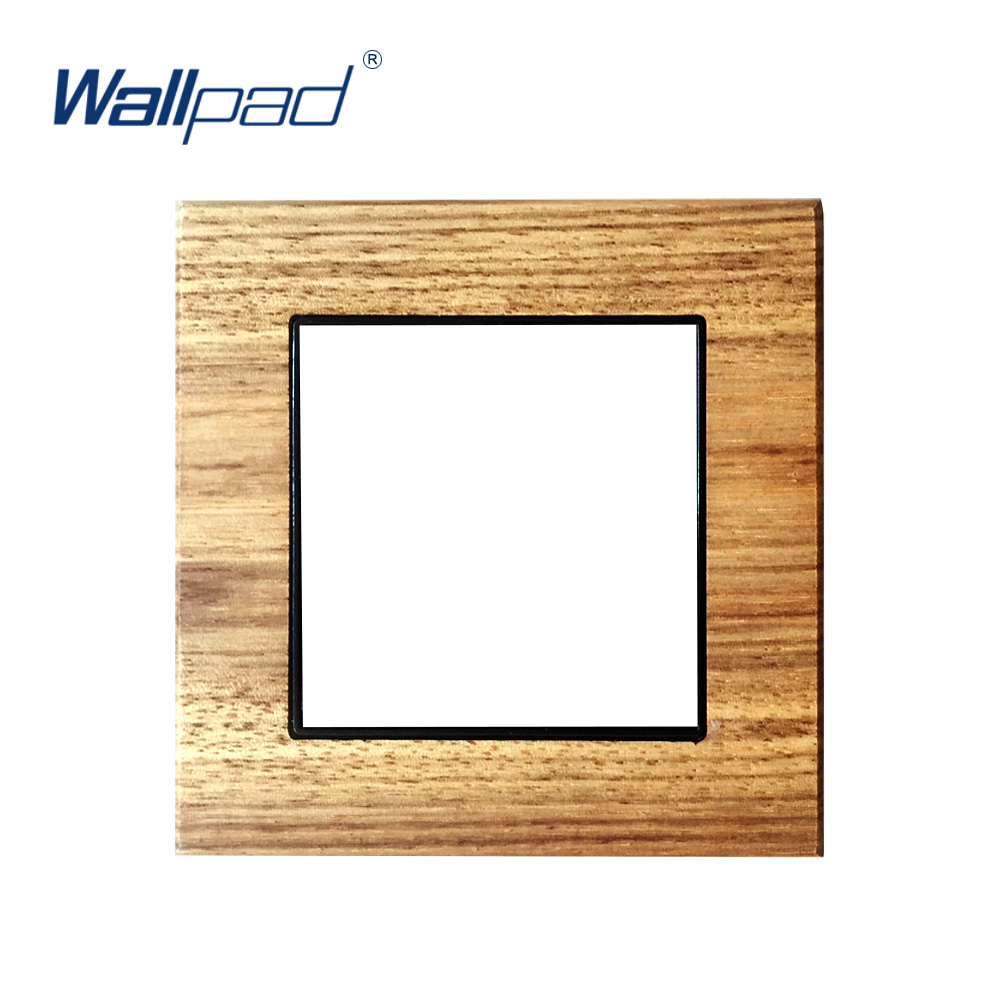 Wallpad Luxury Natural Wood Frame Real Wood Panel Only