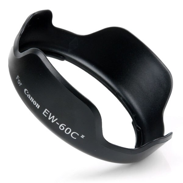 EW-60C II-Accesorios de lentes de cámara Reversible para Canon 600D 550D 650D ew-60cii 18-55mm, Lente de 58mm EF-S EW 60C ii