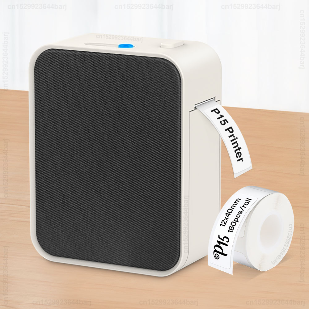 P15 Mini Label Maker Similar as D11 D110 D101 Marklife P15 Thermal Label Printer Handheld Sticker Machine DIY Self-adhesive Tape: Red