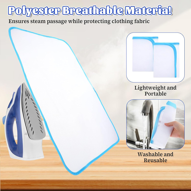 Bestand tegen hoge temperaturen Strijkgaaspad Strijken tegen strijken Strijkplank gebruikt om kleding te beschermen Willekeurige kleuren