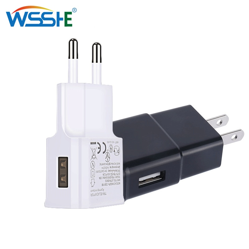 5 V 2.1A USB Charger voor iPhone X 8 7 6 iPad Snelle Wall Charger EU Adapter 5 V 1A voor Samsung S9 Xiao mi mi mobiele Telefoon Oplader