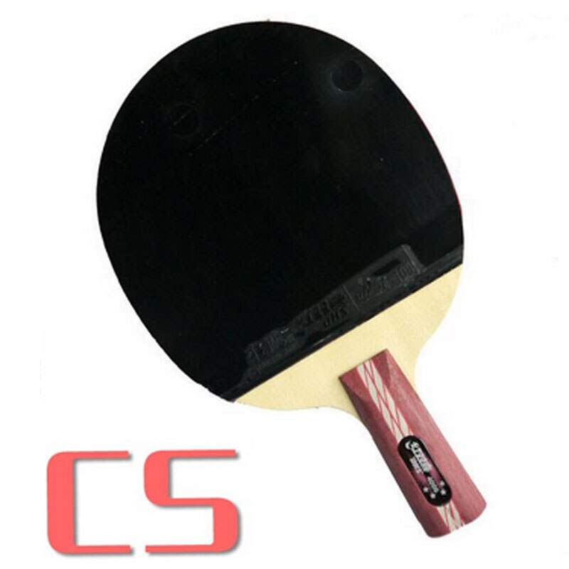 D'origine DHS 4002 4006 raquette de tennis de table avec 4 étoiles boutons dans les caoutchoucs attaque rapide boucle DHS sports de raquette de ping-pong: DHS4006-CS
