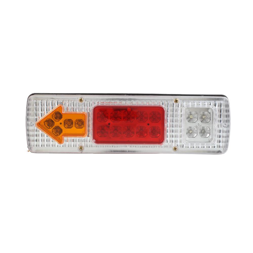 Vehemo 2 stk 24v led lastbil trailer lys par baglygte signal lampe del tilbehør 24 v lastbil led sidemarkeringslys