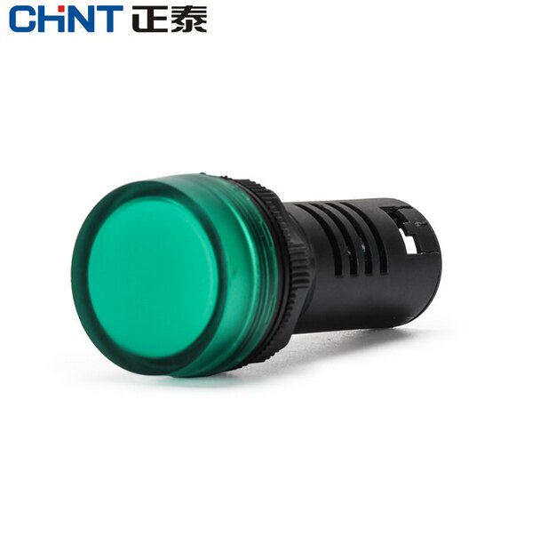 10PCS Chint ND16 Series ND16-22D/2 LED Indicators 220VAC Brand