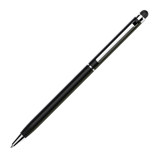 2 in 1 Universal Stylus Pen Drawing Touch Screen Pens Pencil For IPad iPhone Tablet Android Smartphone Touch Screen Accessories: black