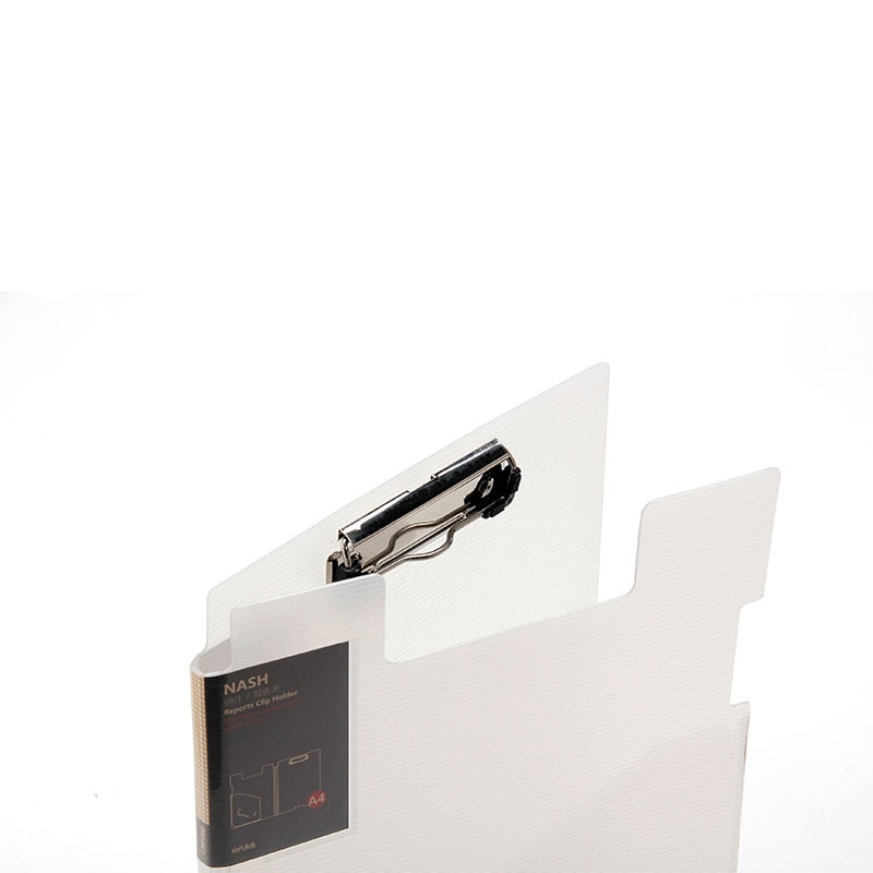 Coloffice A4 Transparante Map Eenvoudige Stijl Enkele Sterke Clip Menu Map Papier Opslag Studenten Briefpapier Kantoorbenodigdheden