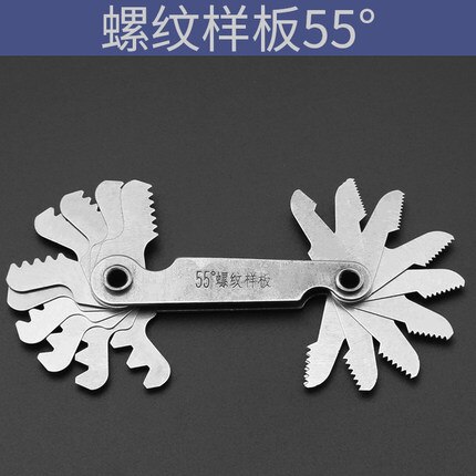 metal Radius ruler Surveying And Mapping Drawing Tools Foot Ten Kinds Of Style Multipurpose Template Ruler: Thread 55 degrees