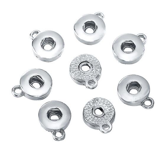 10 Stks/partij Verwisselbare Diy Charm Snap Knoppen 12Mm Snap Sieraden Vinden Voor Make Drukknoop Armbanden Ketting: B