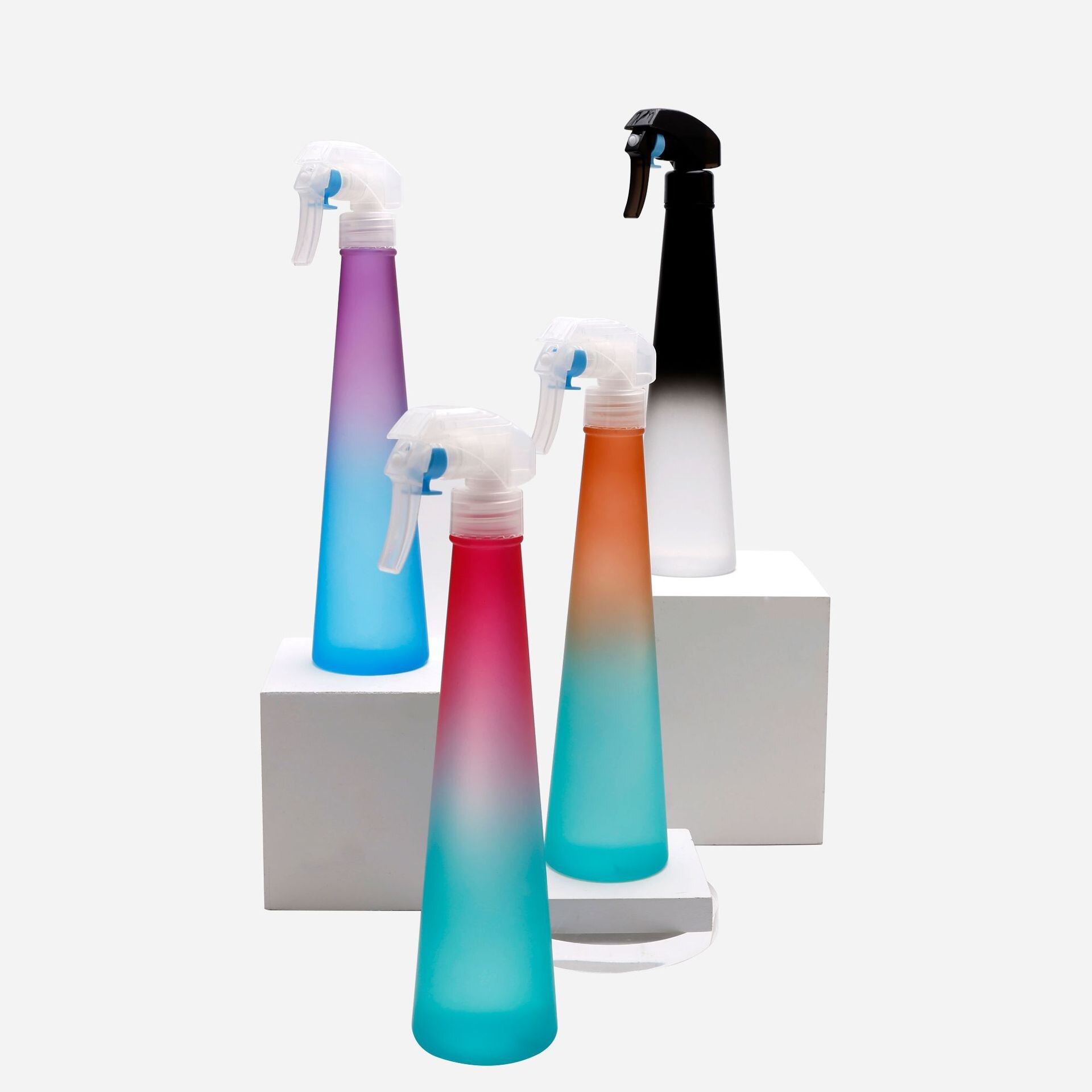 Gradient Hairdressing Spray Bottle Hair High Pressure Spray Bottle Continuous Spray Watering Can Hair Stylist Director