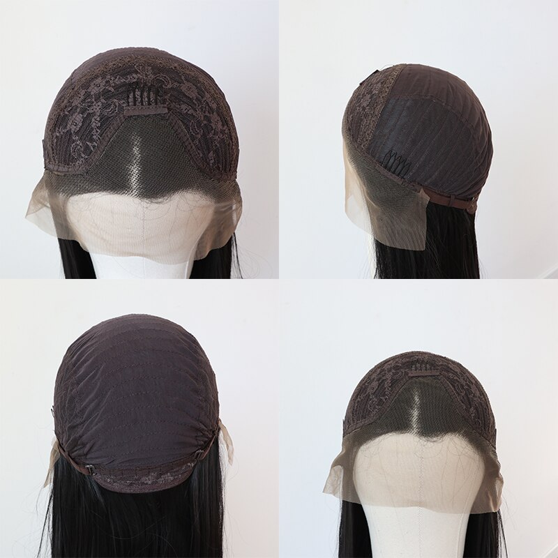 Wine red Soft Body Wave Wig Synthetic Lace Front Wig Pre Plucked Baby Hair Long Wave Synthetic Wigs Daily Wig Party Wig