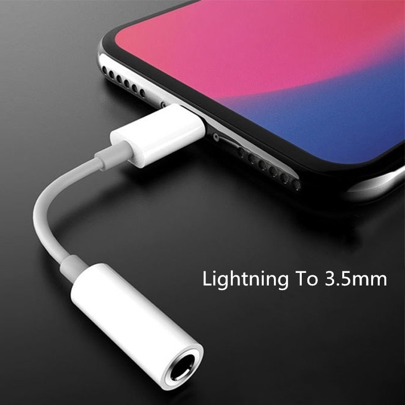 Lightning Naar 3.5Mm Jack Aux Kabel Voor Iphone Adapter Hoofdtelefoon Voor Iphone Se 11 Pro Max Xs Xr X 8 Plus Connector Dispenser: Default Title