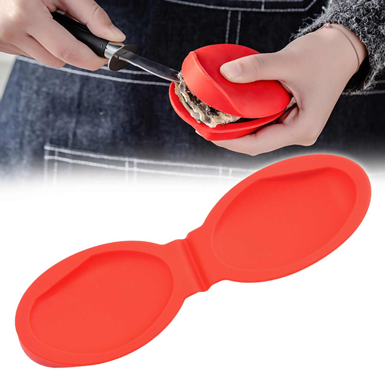 1Pc Oyster Shucking Hand Clip Oyster Shucker Shellfish Opener Tool Kitchen Tool For Seafood Oyster Knives Opener Tool