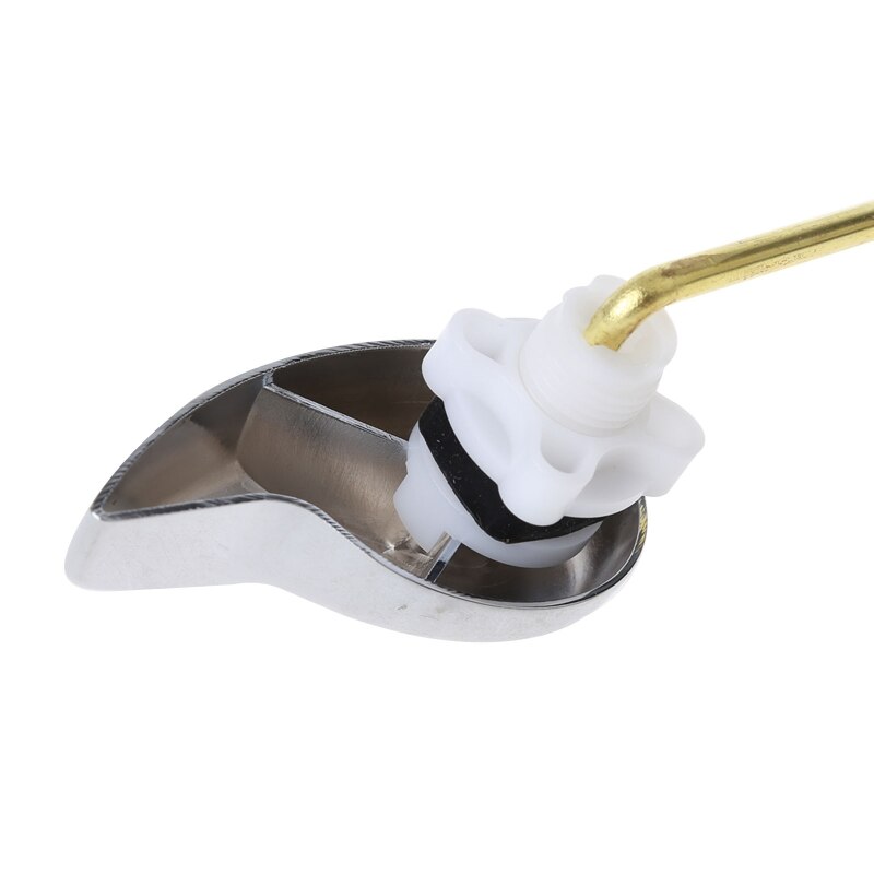 Voor/Side Rechte Staaf/Side Gebogen Staaf Ouderwetse Voetstuk Pan Koperen Staaf Chrome Handvat Badkamer Wc tank Onderdelen