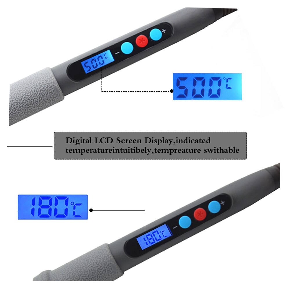 60W Constant Electric soldering iron temperature adjustable Welding Solder iron rework station soldering iron accessories 220V