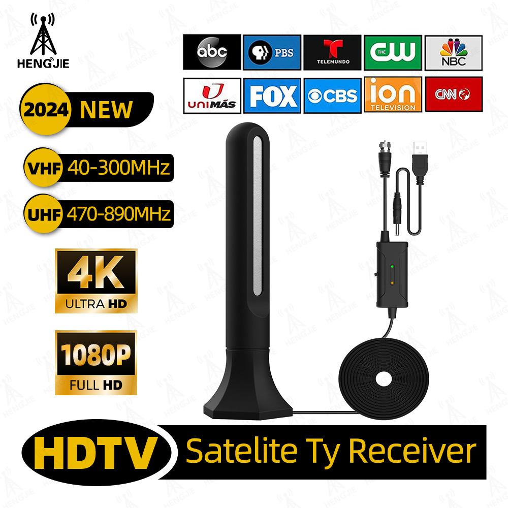 Indoor Antenna 4G Booster 5000 Miles With Amplifier Signal Intensifier Supporting 4K1080P High-Definition Digital Tv Antenna: Default Title