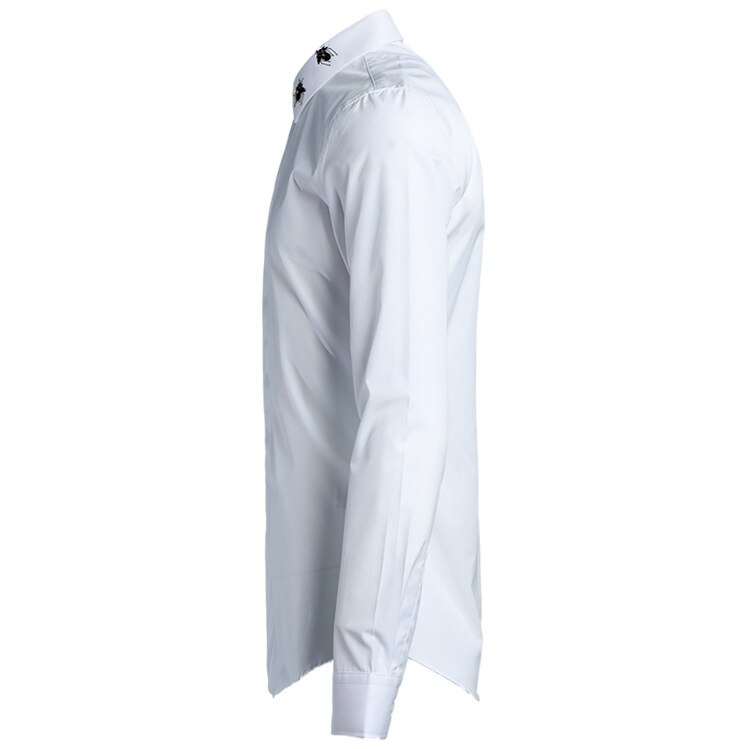 Sting handgemaakte kralen kleine bij heren hoogwaardige casual shirts lange mouwen katoen plus size ml  xl 2xl 3xl 4xl