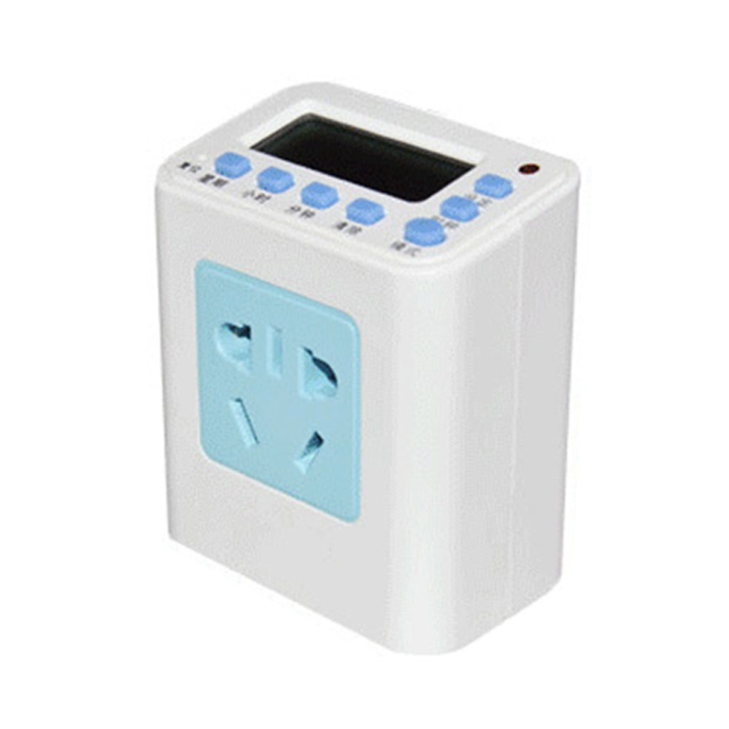 Timer Outlet 110-220V Multifunctional Repeat Cycle Programmable Plug-in Digital Timer Switch 24 Hours/7 Day