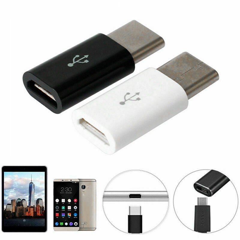 1Pcs Mobiele Telefoon Adapter Micro Usb Naar Usb C Adapter Microusb Connector Voor Huawei Xiaomi Samsung Galaxy A7 Adapter usb Type C