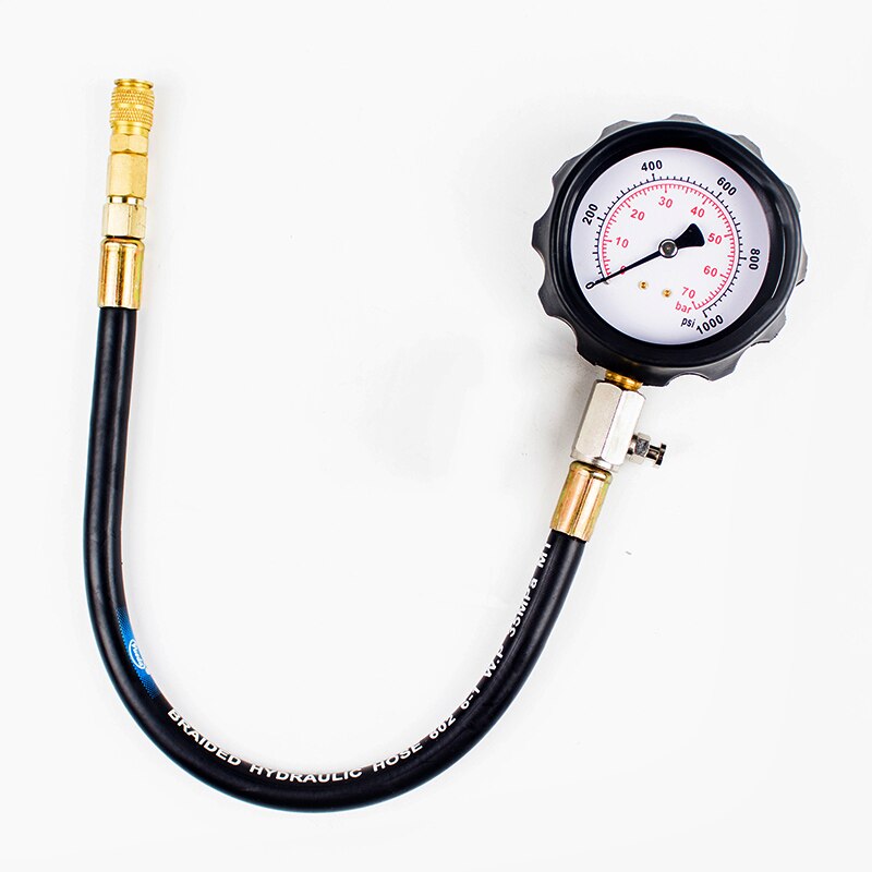 Diesel Engine Compression Cylinder Pressure Tester Gauge Kit Set