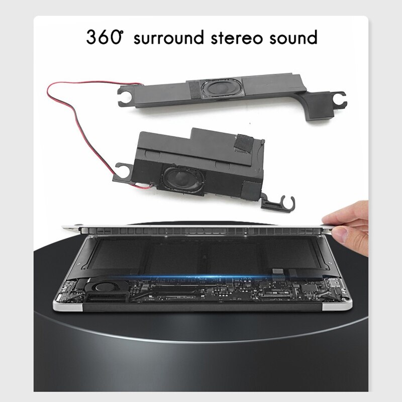 Left and right speakers for dell 5521 3521 3537 2521 5537 5535 3531 0 p 07cn laptop internal replacement speakers