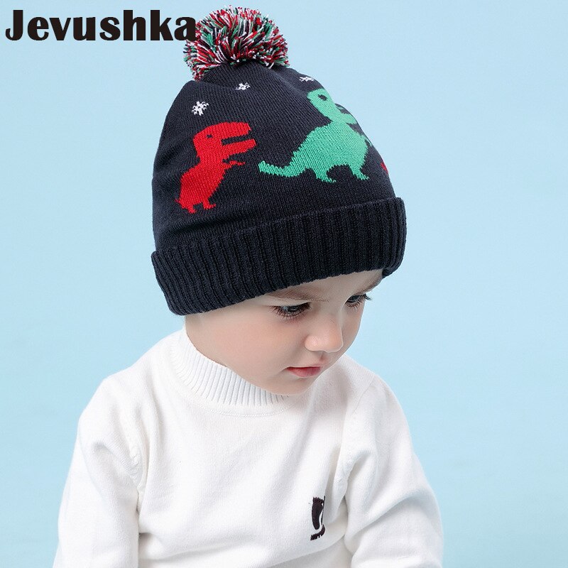 Winter Pompom Jongens Hoeden Gebreide Beanie Baby Hoed voor Jongen Baby Accessoires Kinderen Hoed HT057