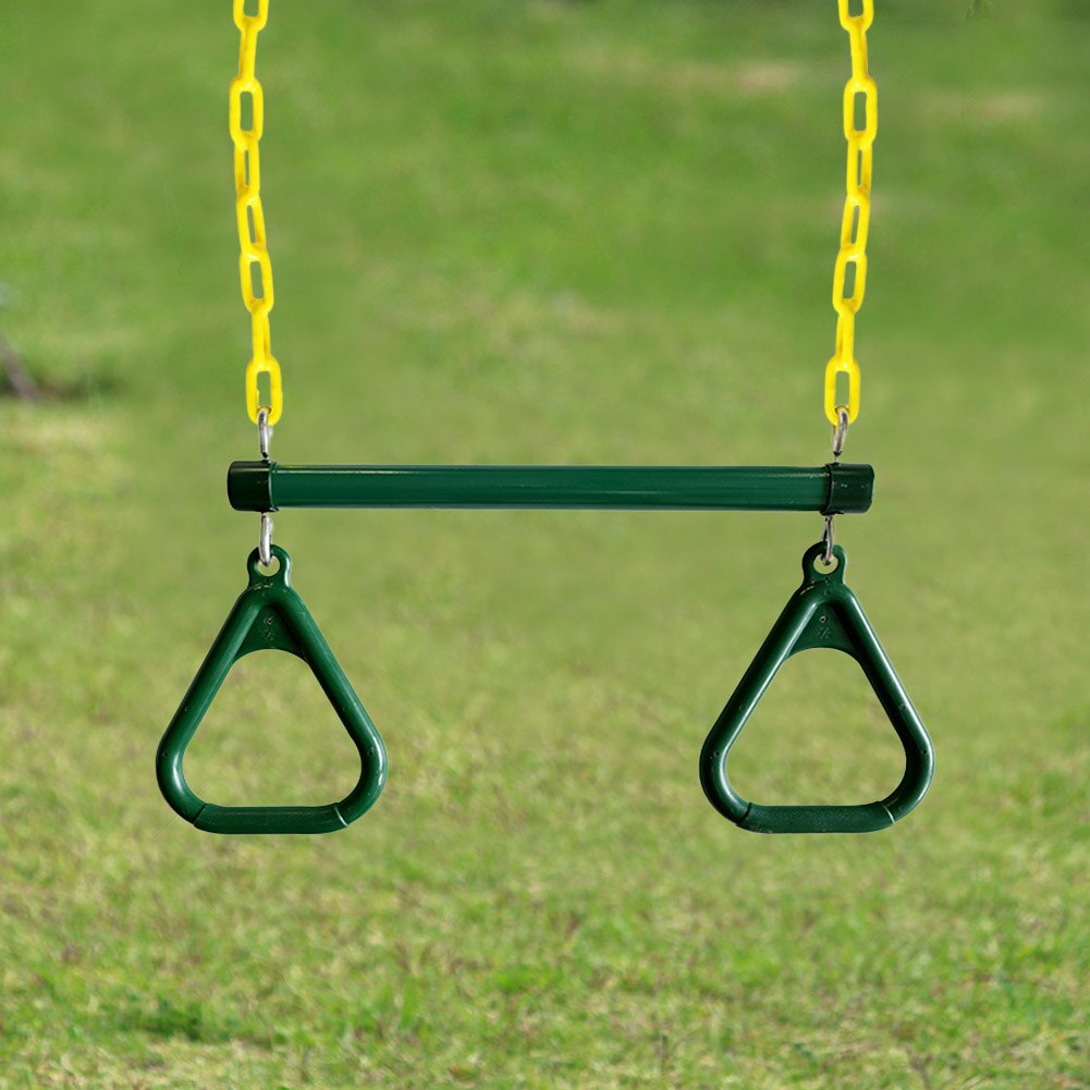 Verstärkte turngeräte für kinder, garten, outdoor und indoor, sportzubehör, trapezringe, robuste ausführung, verstellbar für erwachsene