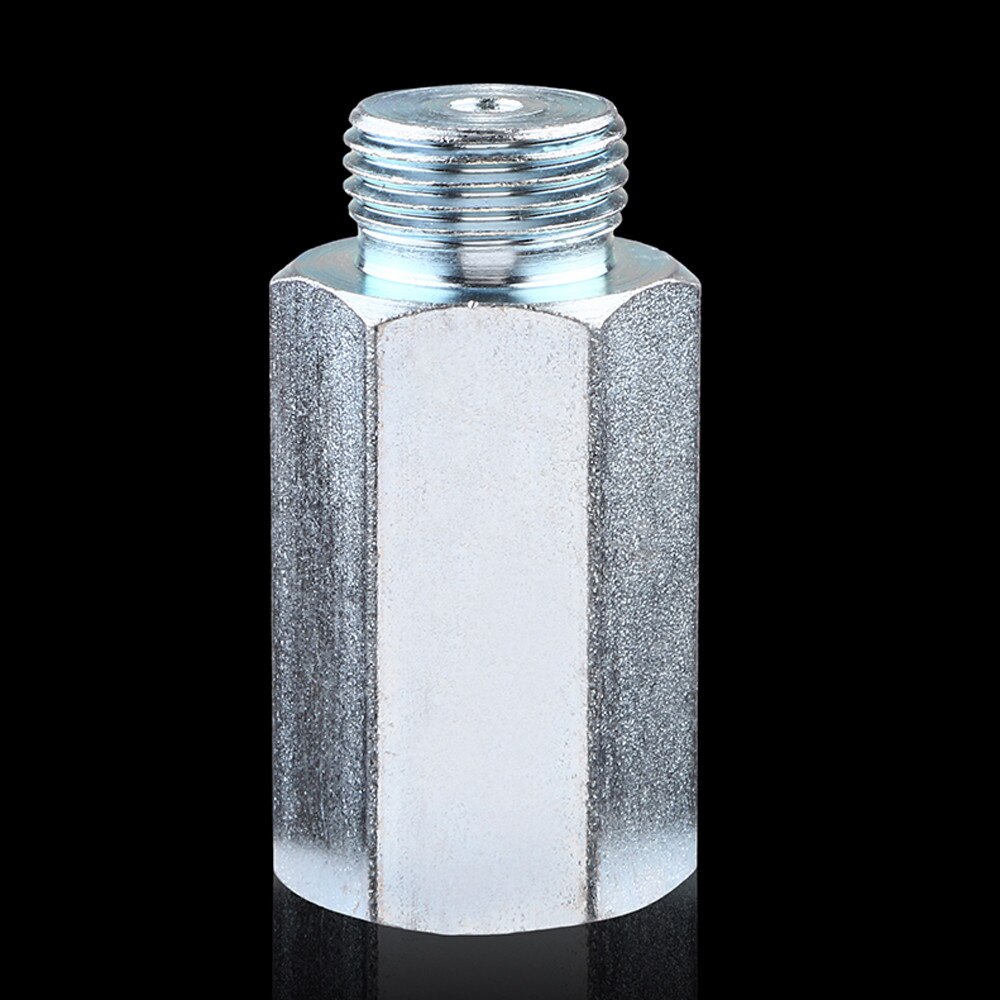 1Pcs Rvs M18x1.5 Lambda O2 Zuurstofsensor Extender Spacer Voor Decat Waterstof Lambda O2 Extender Spacer # BL4