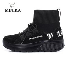 Vrouwen Elasticiteit Sneakers Vrouwen Maat 42 Outdoor Schudden Schoenen Trend Lopen Tonning Schoen Heigh Toenemende Scarpe Fitness Donna