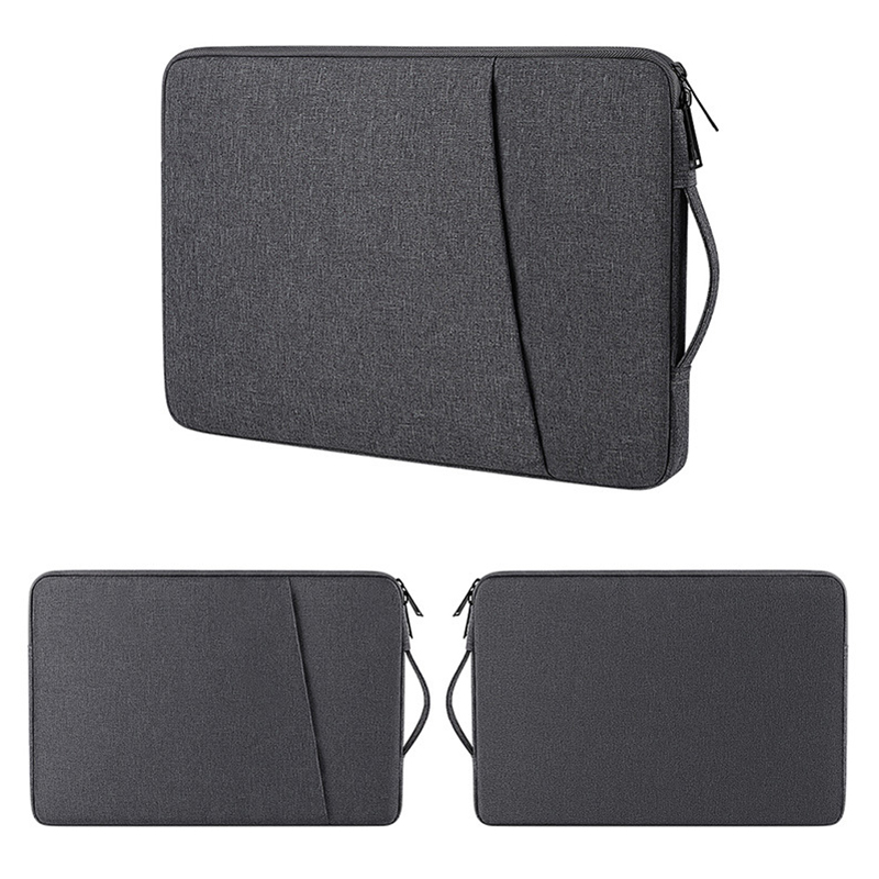 Laptop Sleeve Handbag Case for Macbook Pro Air 13 13.3 14 15 15.6 15.4 inch Waterproof Bag Notebook Cover for Lenovo ASUS Xiaomi: 13-inch / Beige