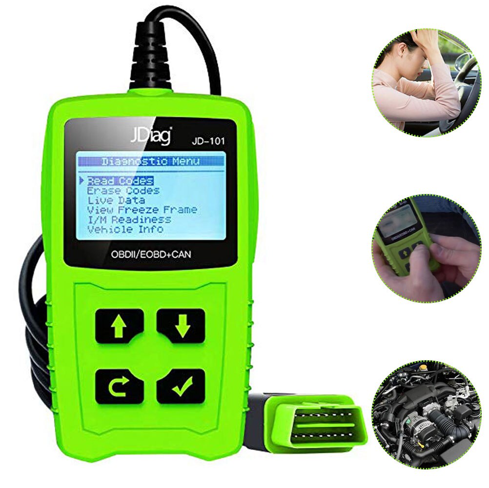 Universal Auto Car Scanner Code Reader Car Engine Light Check Engine Fault Reader Tester Diagnostic Tool