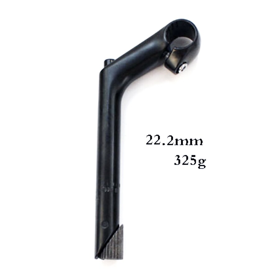 Fiets Stuurpen E-Bike Aluminium Zwanenhals Stuur 80Mm * 25.4Mm * 22.2Mm * 180L fiets Accessoires: black 22.2